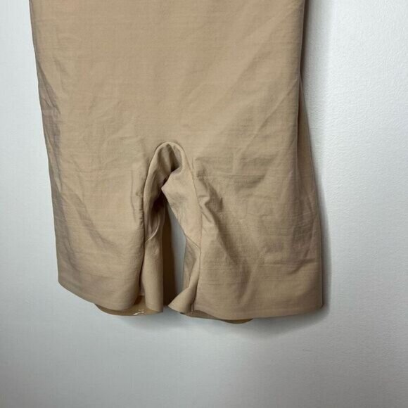 Miraclesuit Women’s Size Medium High Waisted Tummy Control Thigh Shaper Nude - Picture 3 of 12